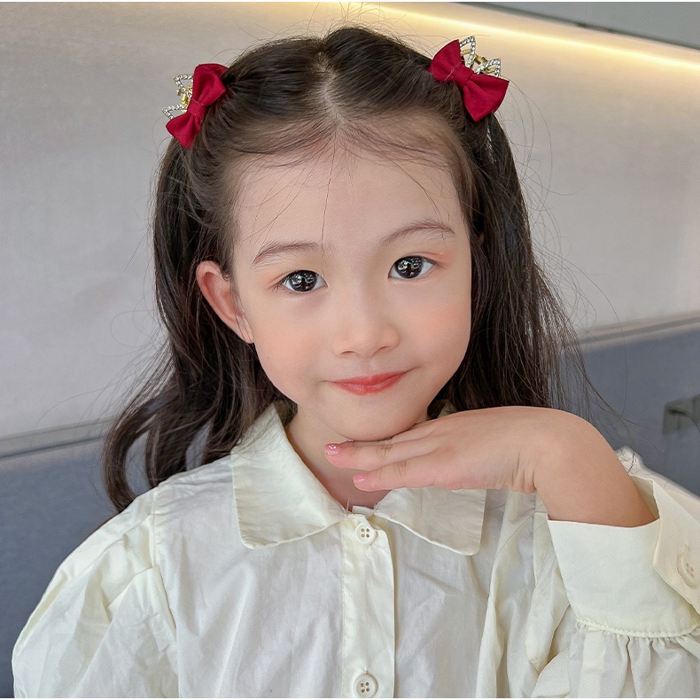 1 Kẹp Tóc Tai Thỏ Công Chúa Dễ Thương timetunnel