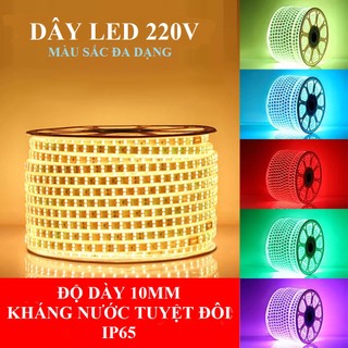 Đèn led dây đôi 5730 siêu sáng 2 hàng