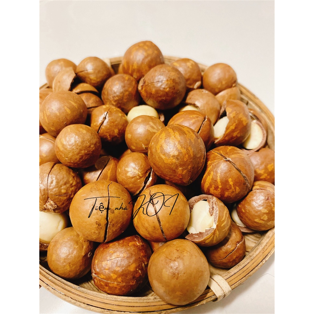 Hạt Macca nứt vỏ | 300-500gr | Đặc Sản Đà Lạt