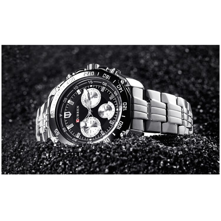 Đồng Hồ Nam CURREN 8077 Thép Không Gỉ Máy Quartz Chống Thấm Nước( Tặng Kèm Tháo Chốt) | BigBuy360 - bigbuy360.vn