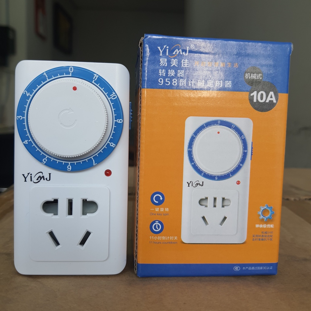 Ổ cắm hẹn giờ bằng cơ MK-958 công suất 10A/220V