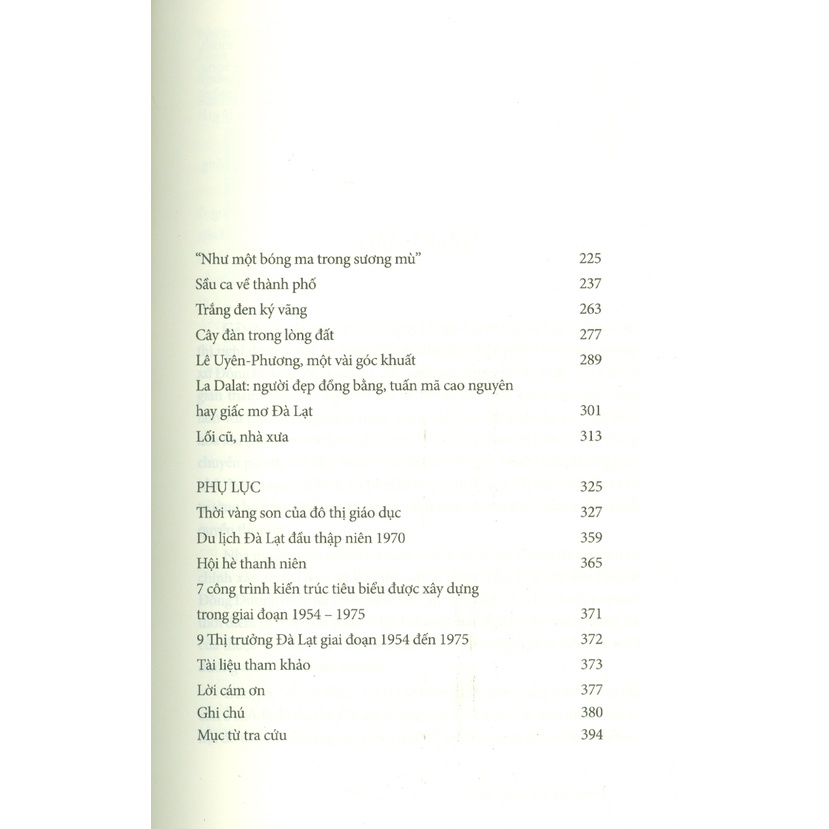 Sách - Đà Lạt, Một Thời Hương Xa - Du Khảo Văn Hóa Đà Lạt 1954 - 1975