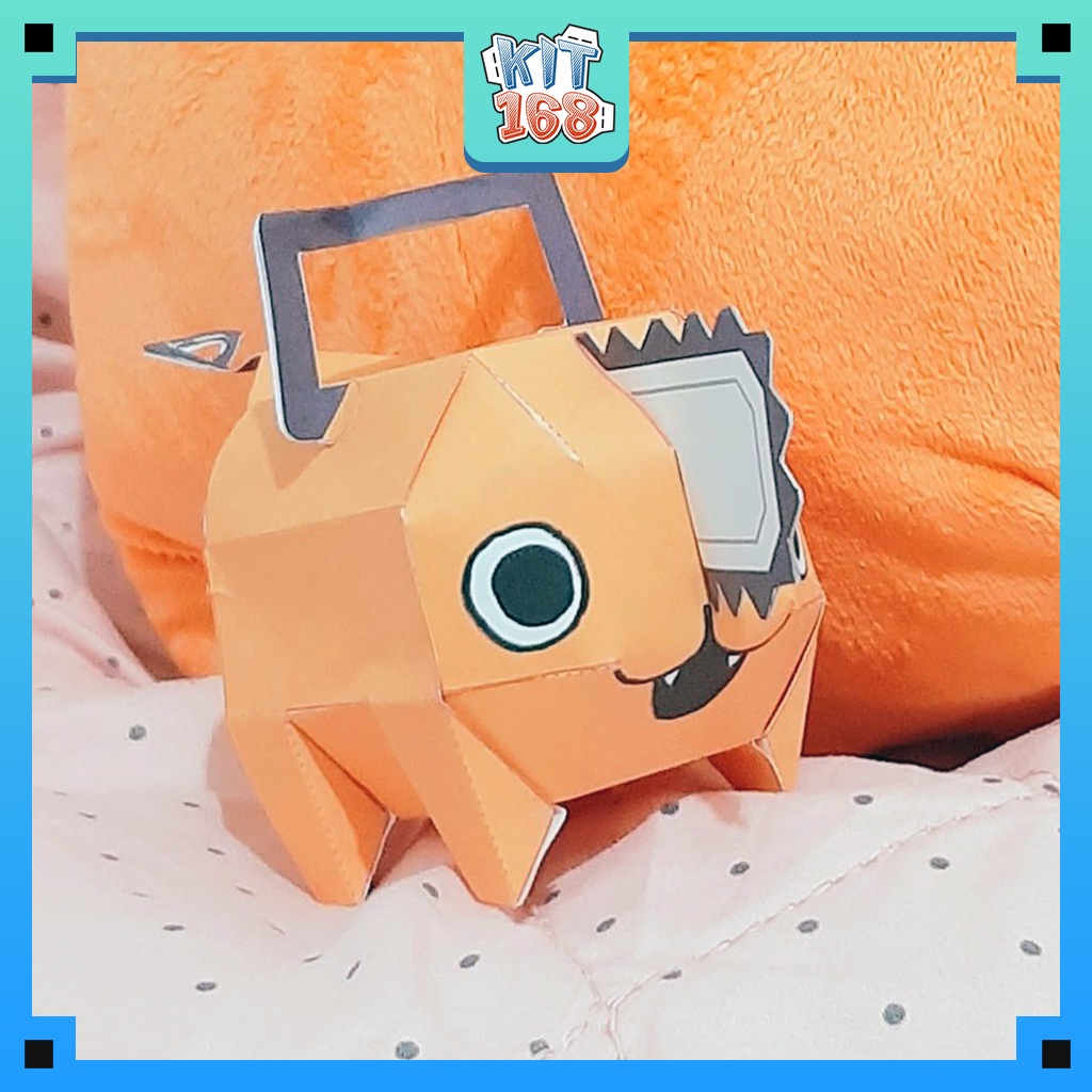 Mô hình giấy Anime Game Pochita - Chainsaw Man