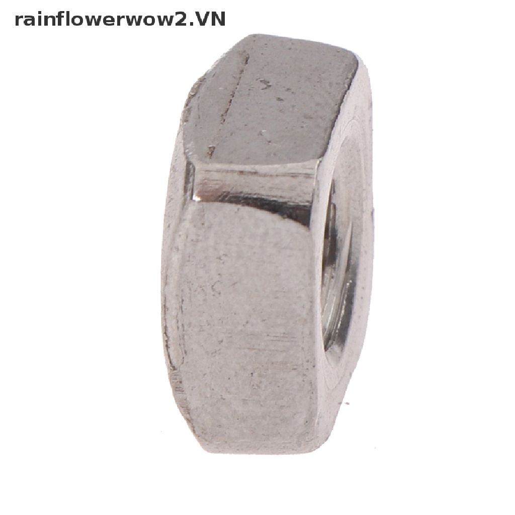 Set 20 Đai Ốc Vuông Bằng Thép Không Gỉ M3 M4 M5 M6 M8 304 Chuyên Dụng