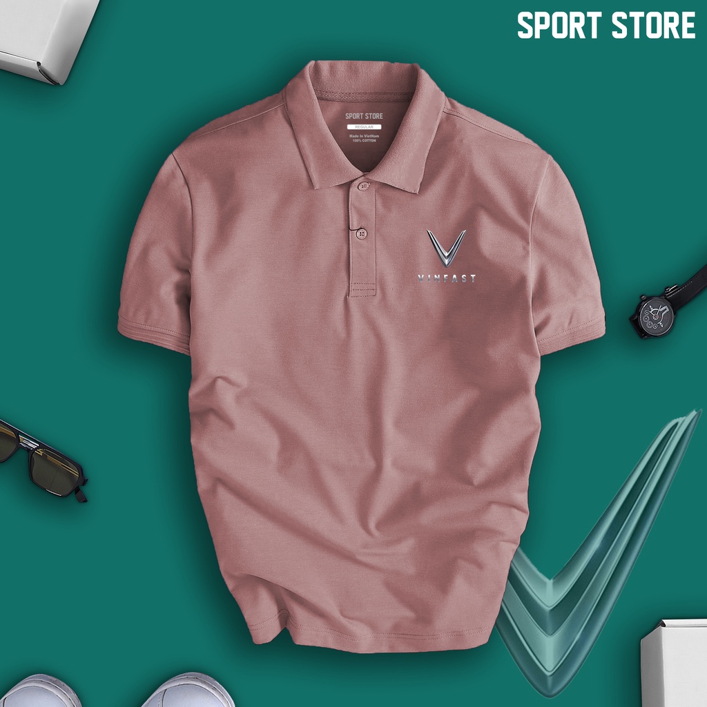 Áo thun polo cao cấp Vinfast HOT