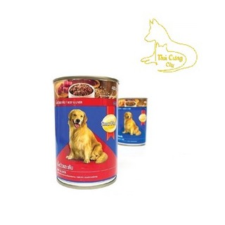 [ pate ] [400g] Pate SmartHeart vị bò + gan & Gà + gan dành cho chó dạng lon