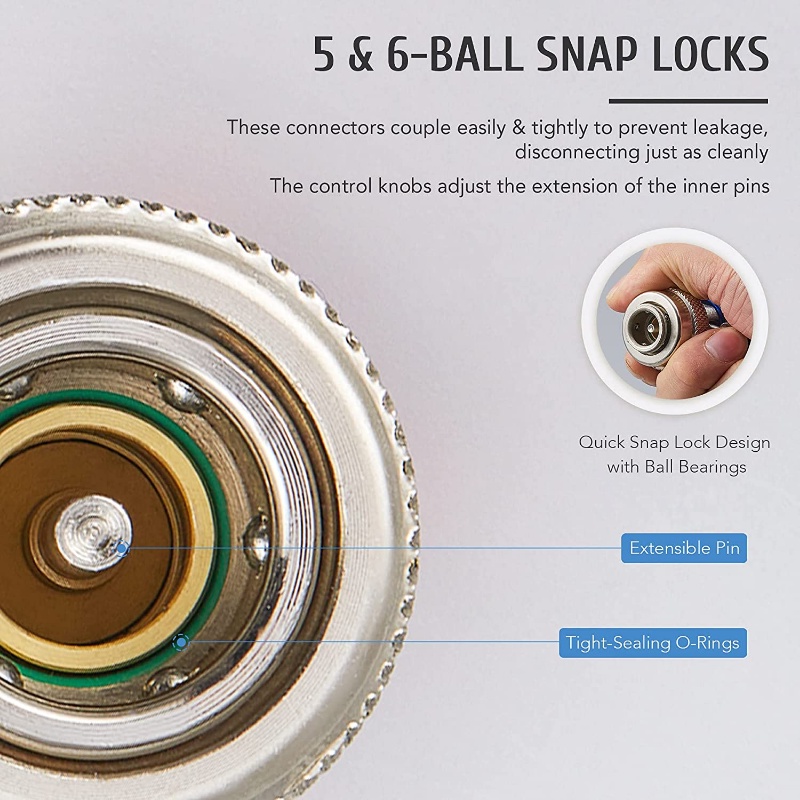 Bộ 2 Đầu Nối R134A Cho Máy Điều Hòa