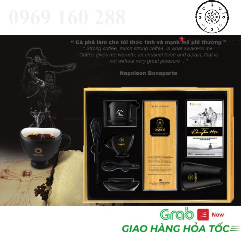 Hộp Qùa Legend Trung Nguyên làm quà tặng