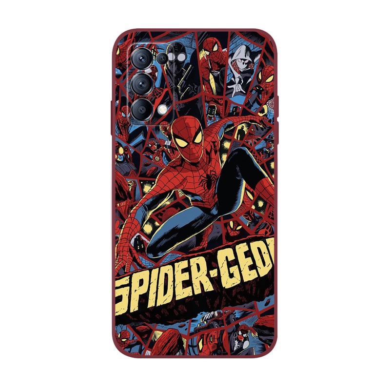 Ốp Điện Thoại Dẻo Hình Spider Man Cho IPhone 14 13 12 11Promax 14Plus X XS XR XSMAX 6 6s 5 5S 6plus / 6splus 7 8 SE2020 7plus / 8Plus DC