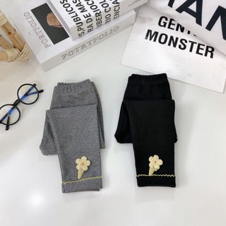Quần legging cotton bé gái 2-7y