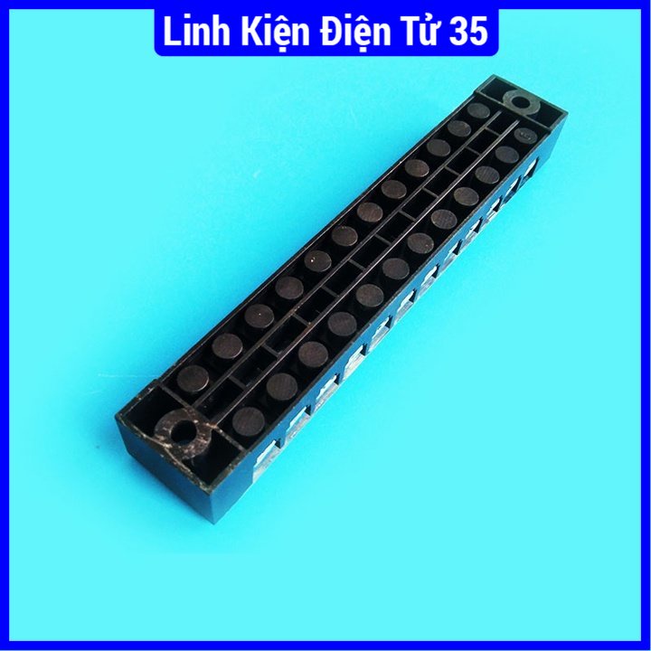 Cầu đấu điện đủ kích thước 3P,4P,6P,12P có ốc vít và tấm lắp chống rỉ, chịu nhiệt tốt