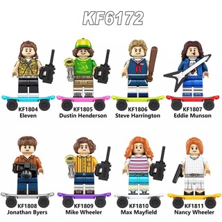 Mô Hình Nhân Vật Phim Stranger Things Kèm Ván Trượt Mini