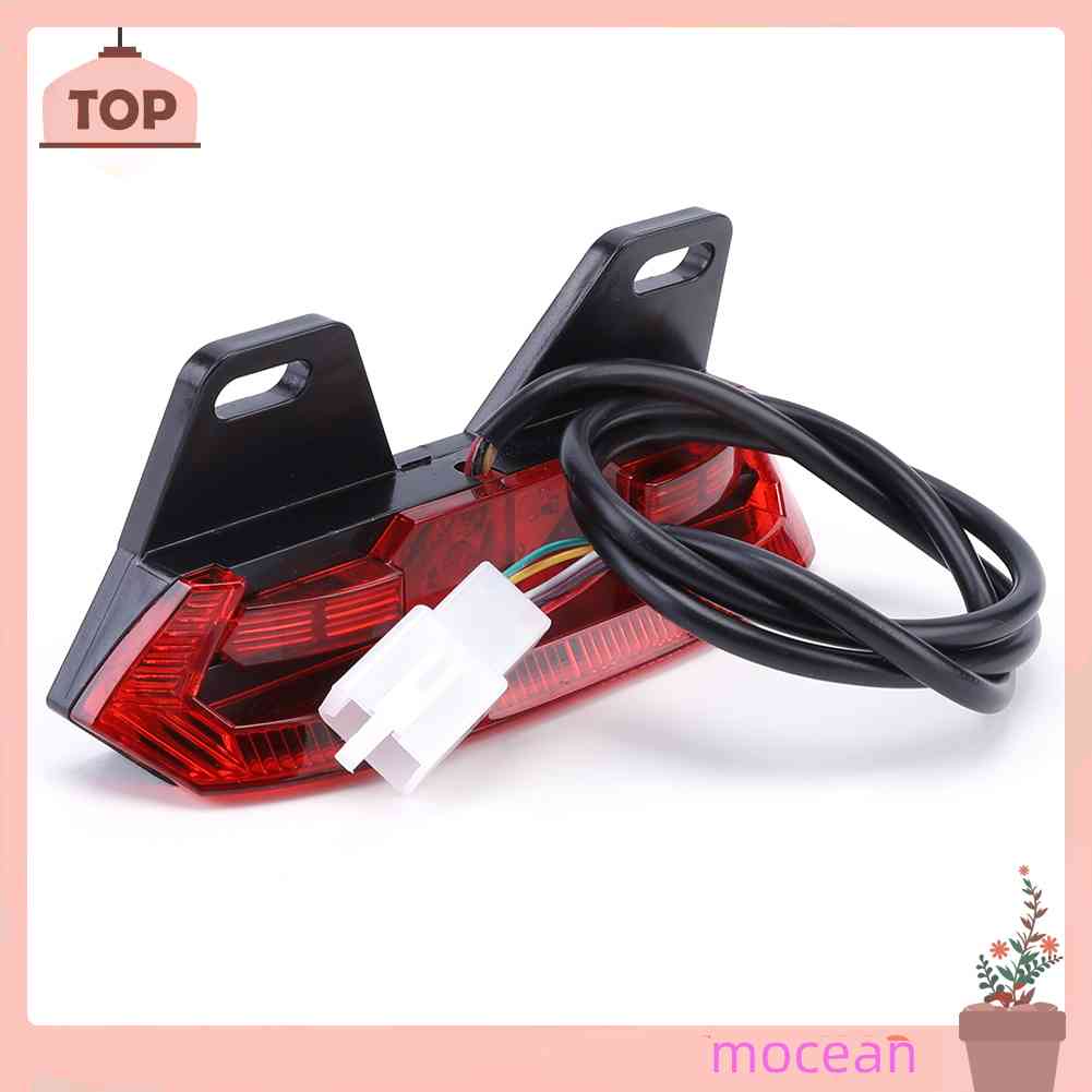 Đèn LED Xi Nhan 12V Chống Thấm Nước Gắn Đuôi Xe Đạp Điện