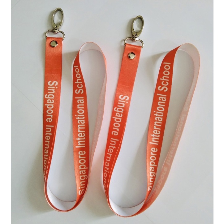 Dây đeo thẻ móc đeo đặt in làm theo yêu cầu/ dây thẻ in theo yêu cầu