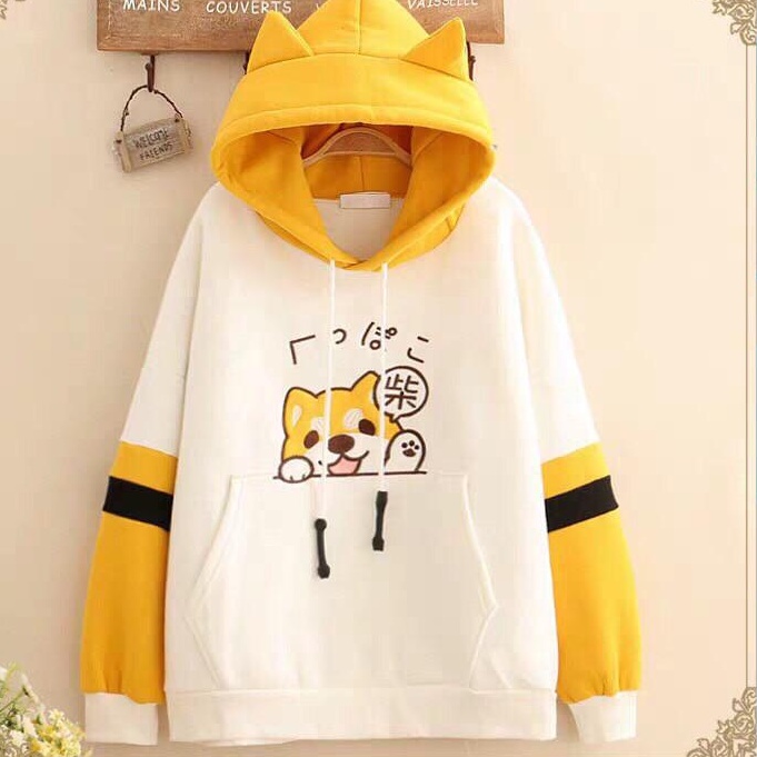 Áo hoodie nam nữ , áo khoác nữ in hình Cún dễ thương William