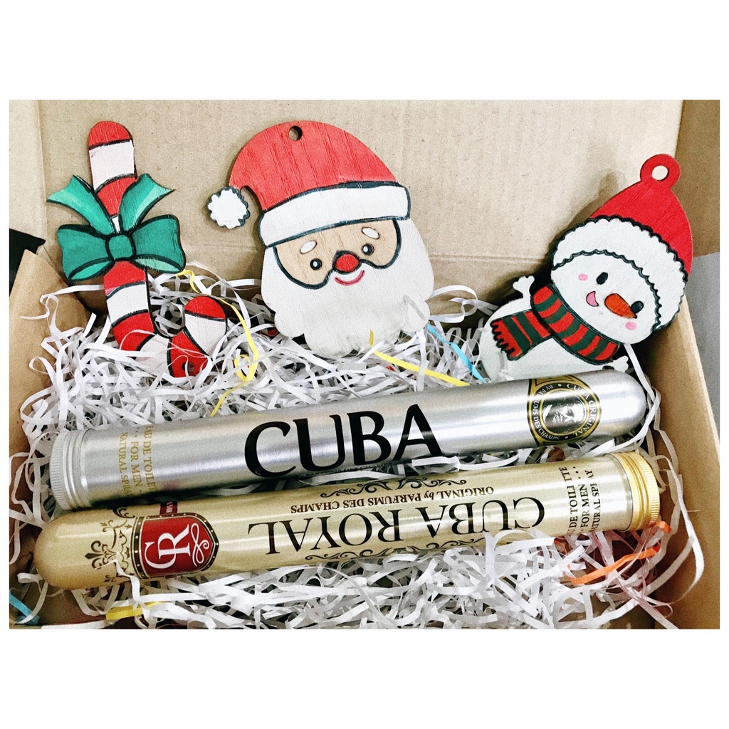 2 Chai Nước hoa NAM Cuba GOLD & ROYAL chính hãng Pháp 35ml - Mùi gỗ lôi cuốn,quyến rũ,thơm lâu