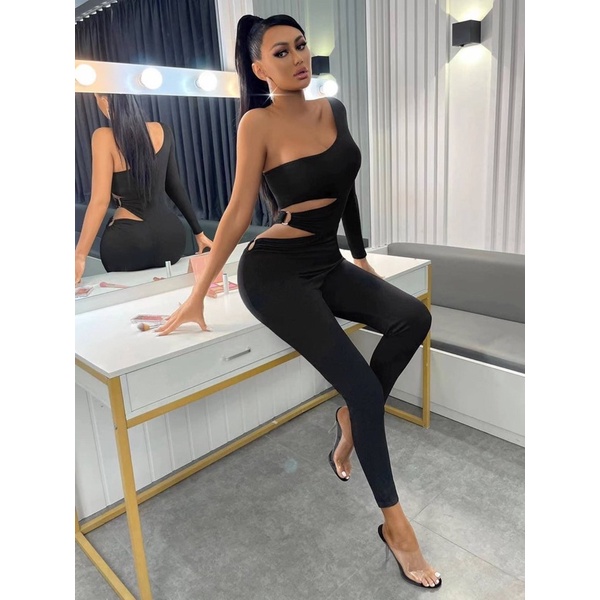 JUMSUIT LỆCH VAI