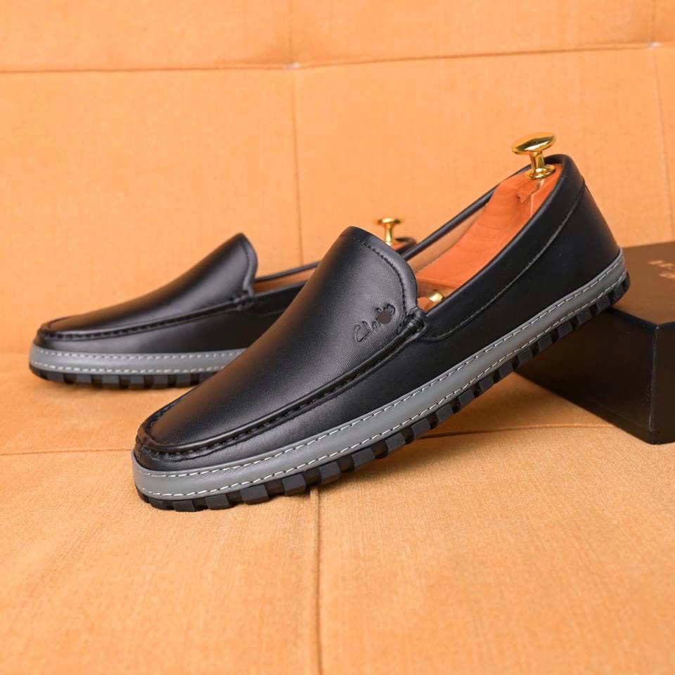 Giầy Lười Da Nam Hàng Da Thật VNXK