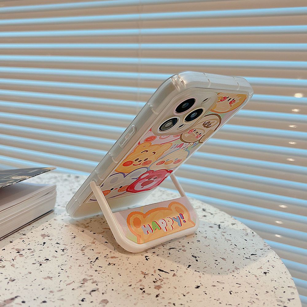 Ốp Điện Thoại Silicone Mềm Trong Suốt Chống Sốc In Hình Nhân Vật Disney Cho iPhone 14 11 13 12 Pro Max plus