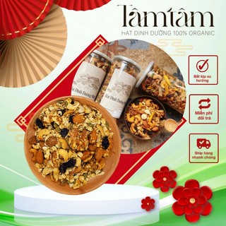 Granola siêu hạt cao cấp vị mật ong, ngũ cốc gi ảm cân, granola ăn kiêng - granola siêu hạt 500g