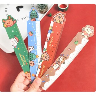 Thước Kẻ Dẻo Giáng Sinh 15cm