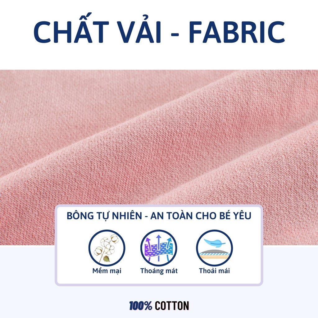 Quần thun dài bé gái 27Kids 27Home thu đông nữ 100% Cotton cho trẻ từ 2-10 tuổi GLPE2