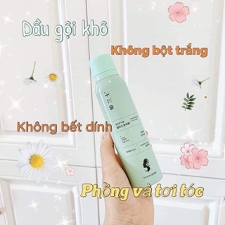  Xịt gội khô cấp tốc giúp tóc bồng bềnh suốt 8 Tiếng không dầu không bết dính 150ml 