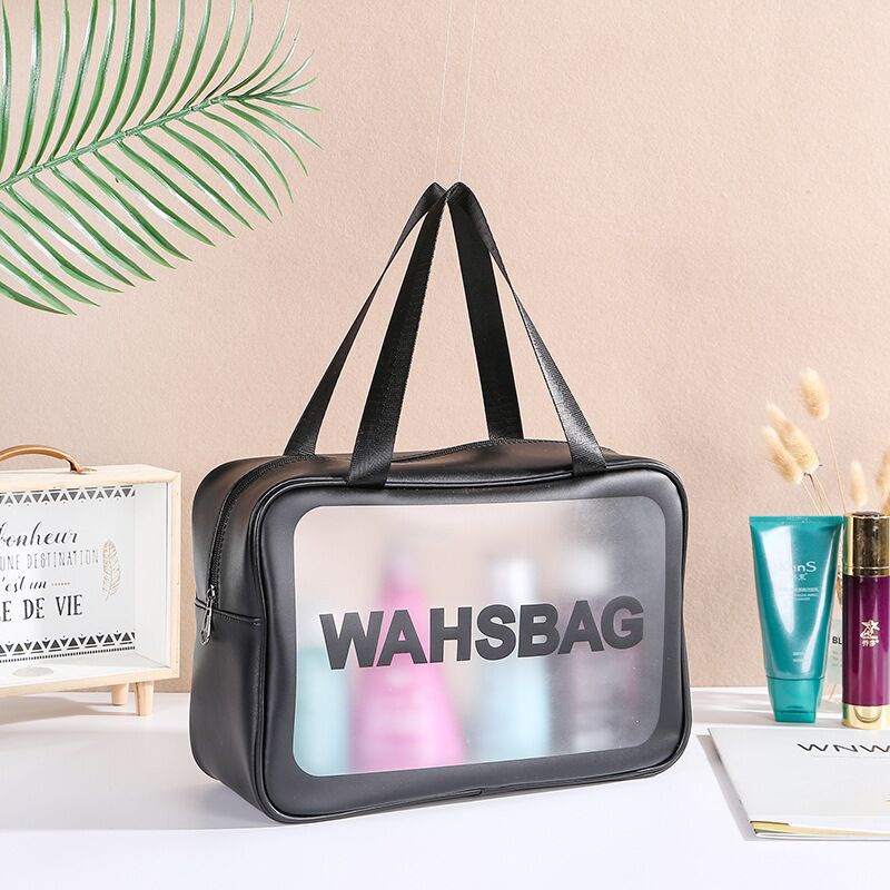 Túi đựng mỹ phẩm, túi đựng đồ trang điểm WASHBAG trong suốt chống nước tiện lợi mang đi du lịch - Elliver
