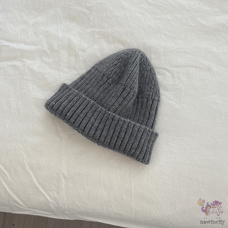 Mũ beanie Màu Sắc Ấm Áp Phong Cách Hàn Quốc Cho Bé