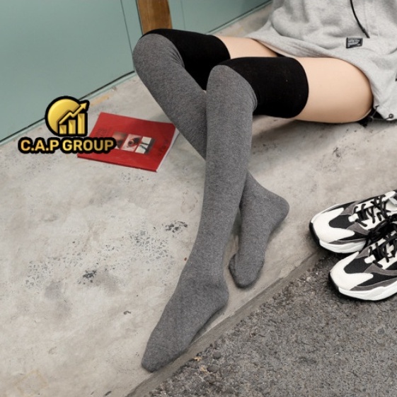 Tất vớ qua đầu gối cho nữ kiểu nữ sinh Nhật Bản cổ cao style Hàn Quốc cosplay học sinh