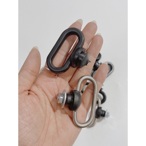 Cao su giữ dây đồng hồ, dây phanh, dây thắng. Quai dè inox xe Dream Wave nhỏ Sirius