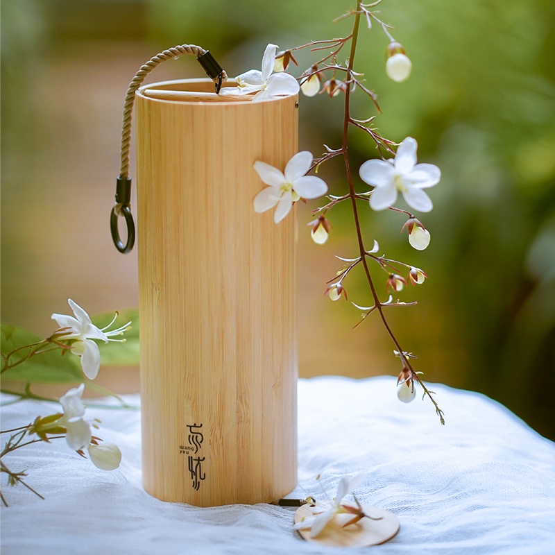 Chuông Gió 8 / 9 Tông Bằng Tre Tự Nhiên Trang Trí Nhà Cửa Sân Vườn