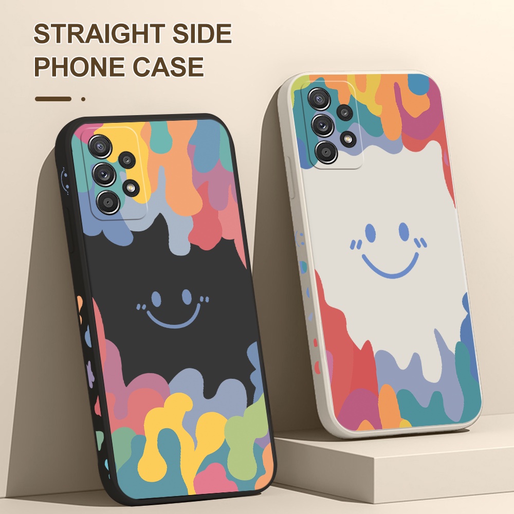 Ốp Điện Thoại Silicon Hình Mặt Cười Cho Samsung Galaxy S20 S21 S22 S10 PLUS ULTRA S20 FE S11E NOTE 10 20 PLUS ULTRA M52 J2 J4 J6 J7 PRO Prime