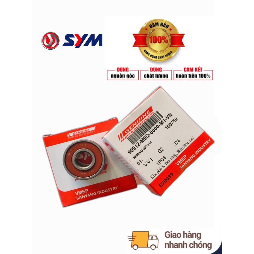 Vòng Bi SYM 6201 Chính Hãng 100 %