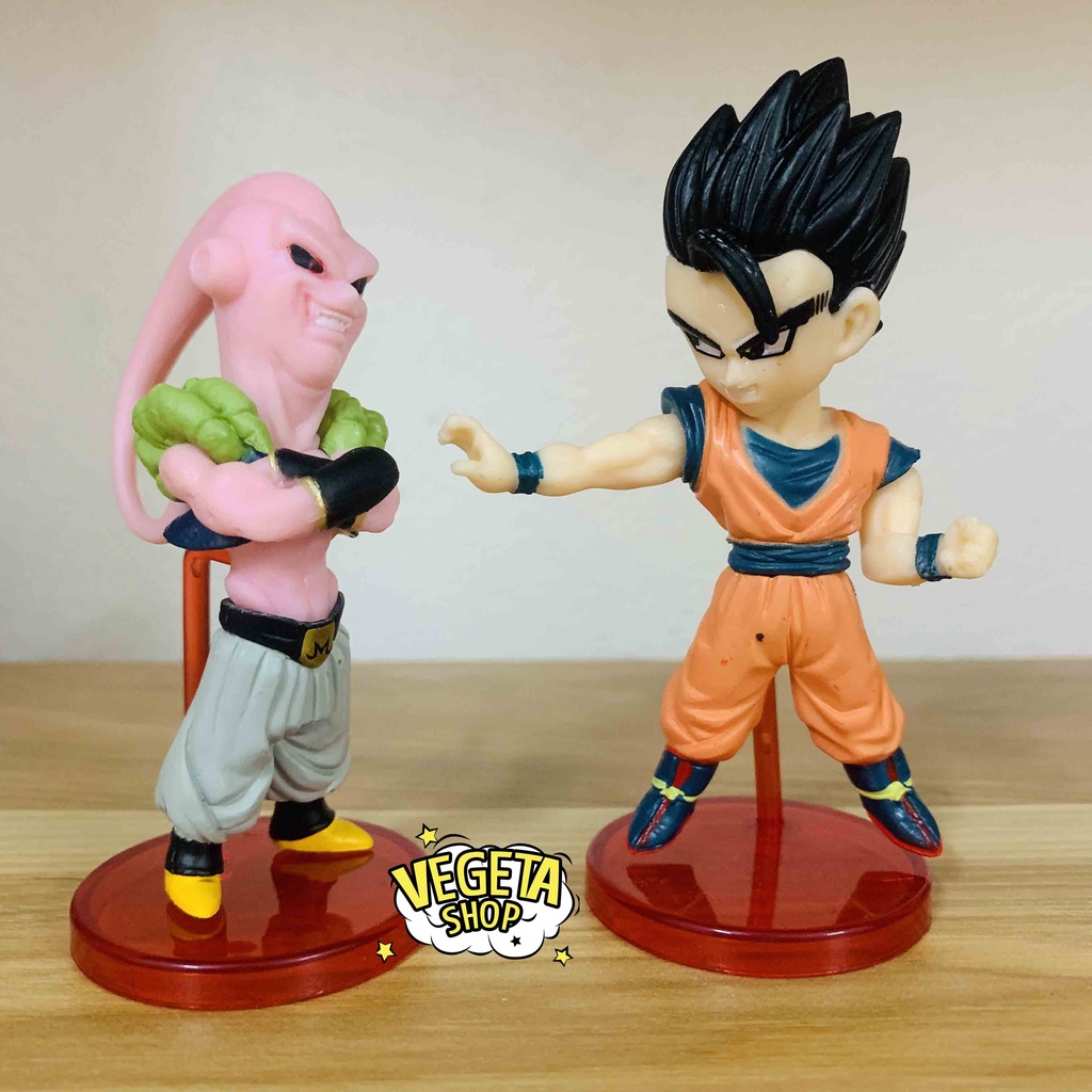 Mô hình Dragon Ball - Mô hình Majin Buu Buutenks Super Buu Gohan Goku Gotenks SSJ3 Ma bư mập gầy - Cao 10~12cm