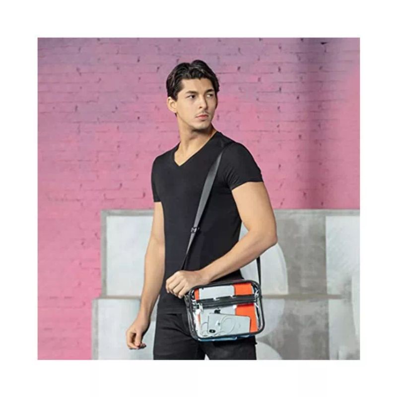 Túi đeo chéo trong suốt pvc