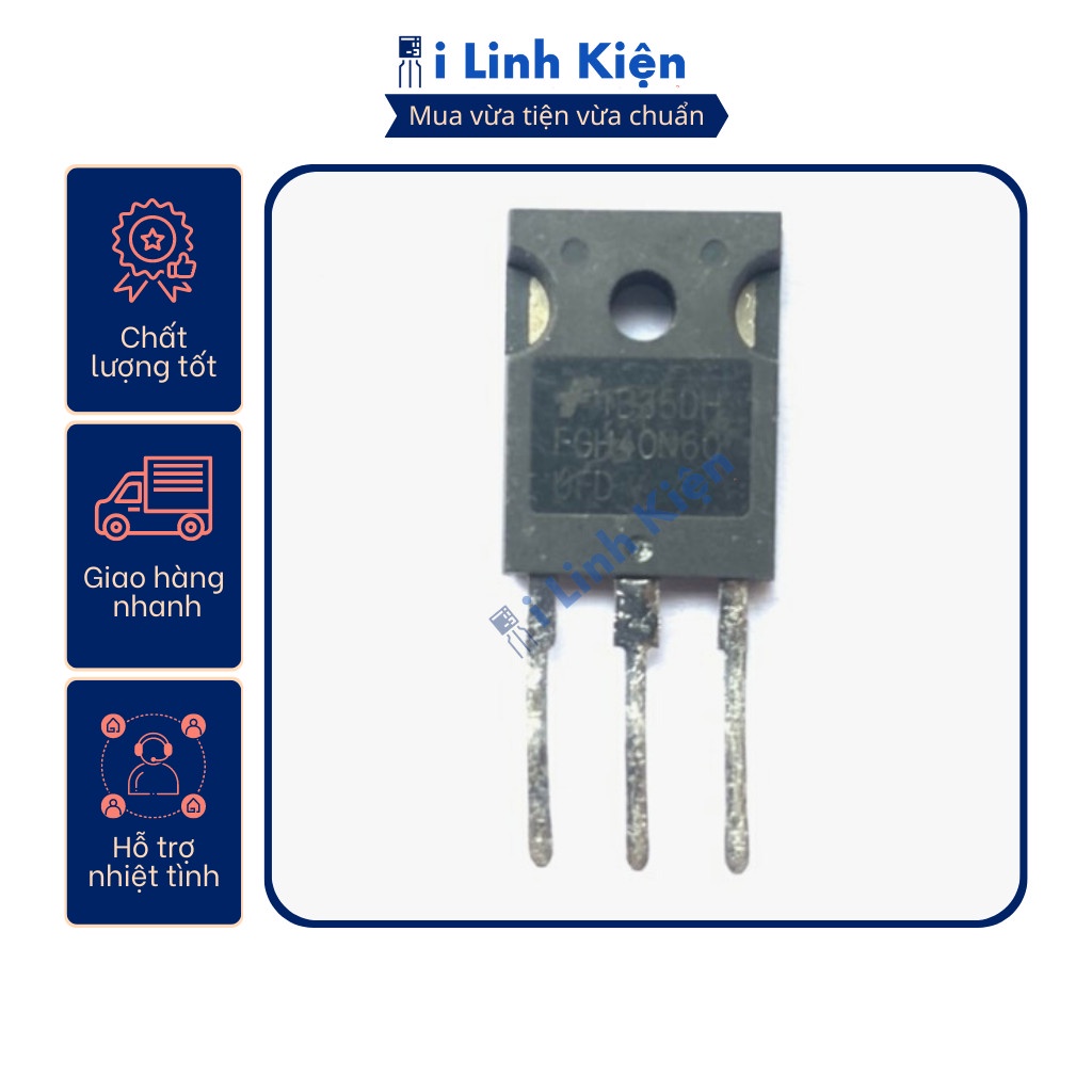 40N60 IGBT tháo máy FGH40N60 40A 600V nguyên bản chất lượng tốt .