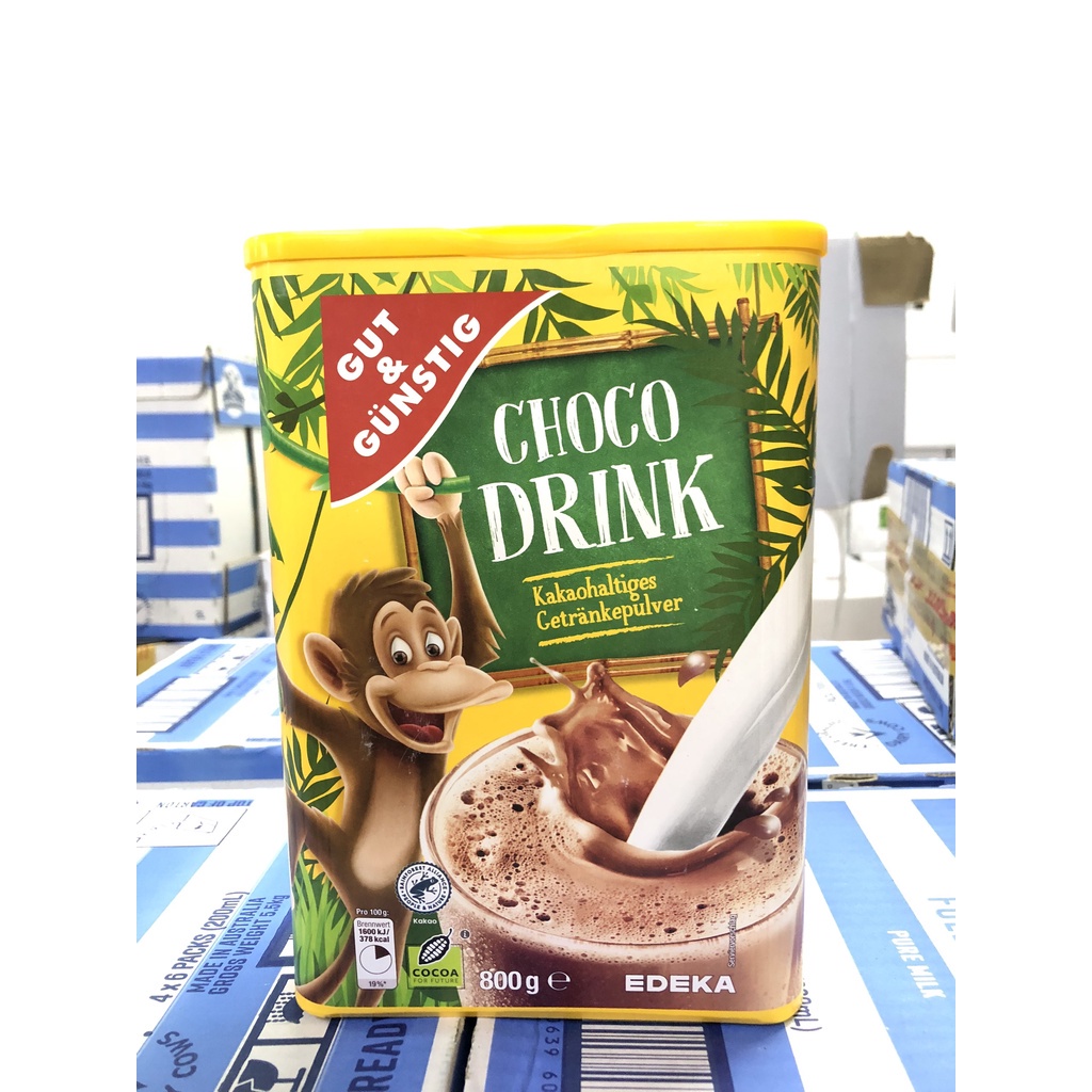 Bột Cacao Choco Drink 800G_Nhập Khẩu Đức
