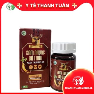 [Chính Hãng] Sâm Nhung Bổ Thận Xuân Trung - Bổ Thận, Dưỡng Huyết, Tăng Cường Sinh Lý Nam/Nữ