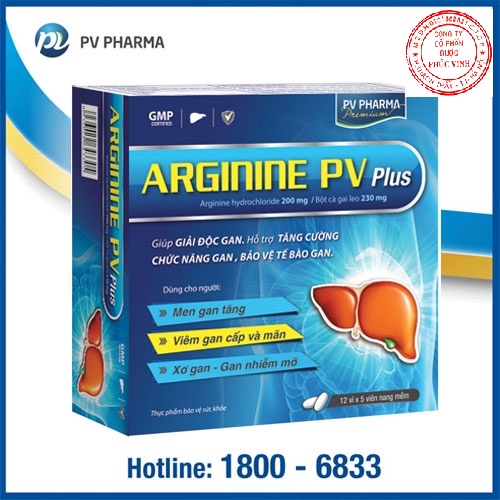 Arginine Plus (Giải độc gan , Bảo vệ tế bào gan cho người uống nhiều rượu, bia, sử dụng thuốc có hại đến gan)