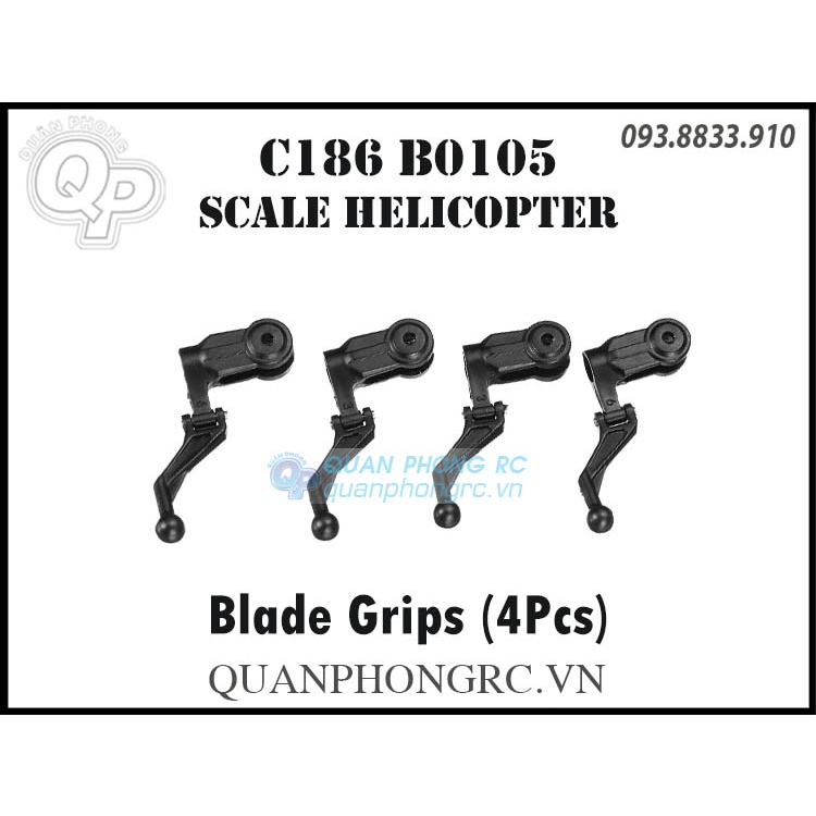 Bộ Grip Cánh C186 BO105 máy bay trục thăng (4 cái)