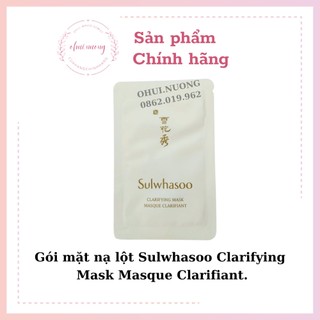 1 Gói mặt nạ lột Sulwhasoo Clarifying Mask Masque Clarifiant