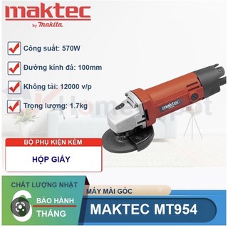 Roto DCA máy mài Maktec MT954 ( tặng kèm bộ chổi than )
