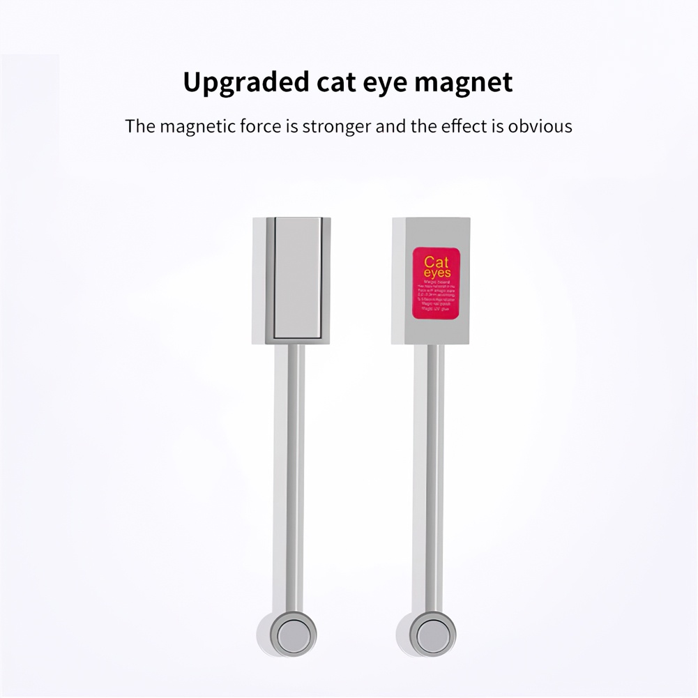 Mắt Mèo Thanh Từ Tính Dày Đôi Mạnh Mẽ Mắt Mèo Nam Châm Đa Năng 3D Magic Mắt Mèo Keo Sắt Đá qusl