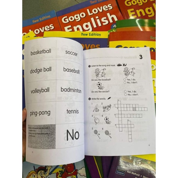 Gogo loves English level1 - 3books