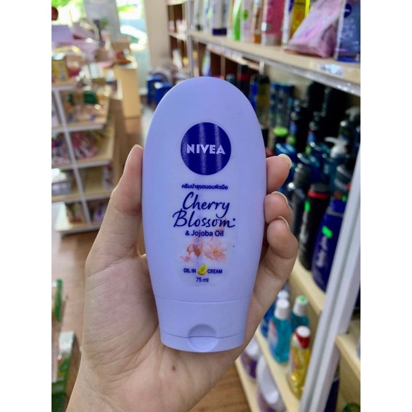 💋Kem Dưỡng Da Tay Nivea Cherry blossom 75ml