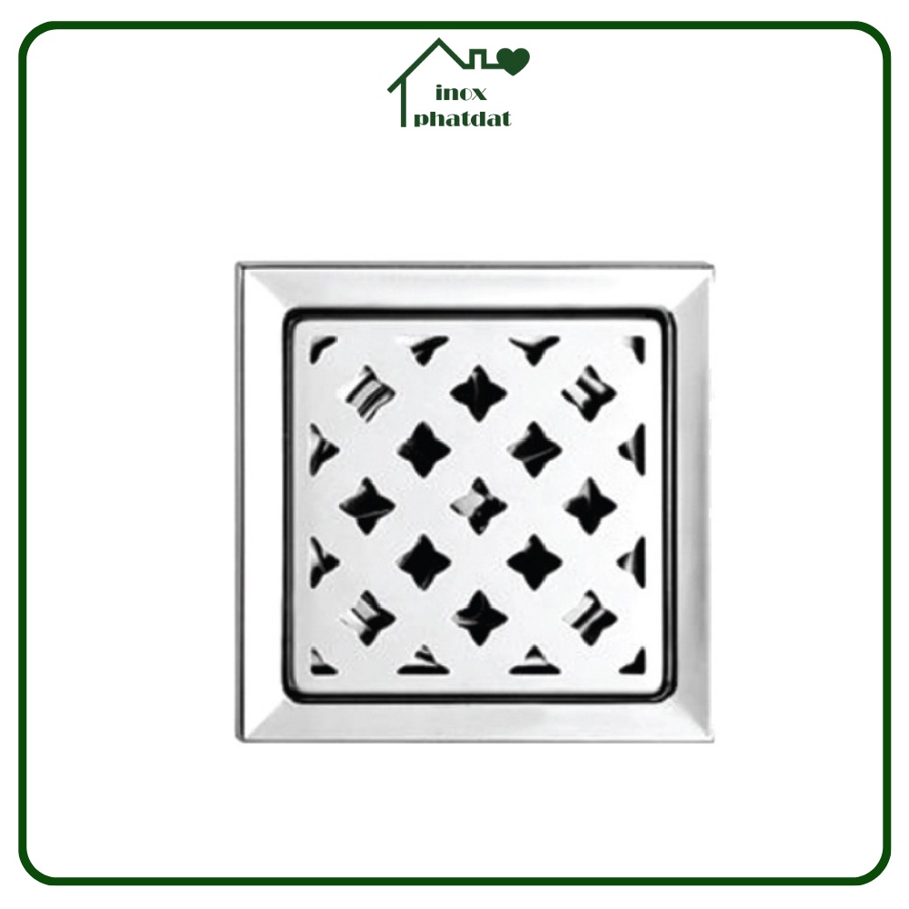 Phễu thoát nước, Hố ga INOX 304 (15x15)