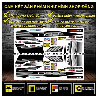 TEM RỜI SIRIUS SPARK NANO PHỐI TRẮNG ĐEN -