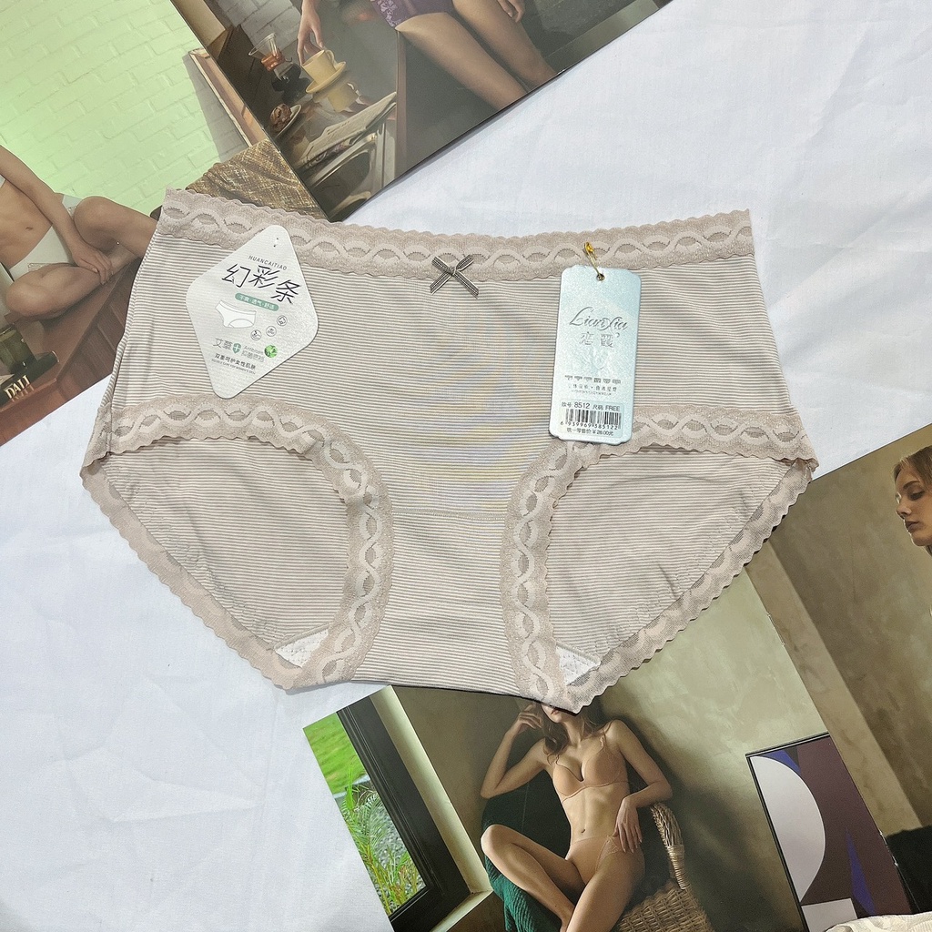 Quần lót nữ cotton viscose cao cấp 8512 mềm mại thấm hút mồ hôi thoáng mát freesize từ 45kg-60kg