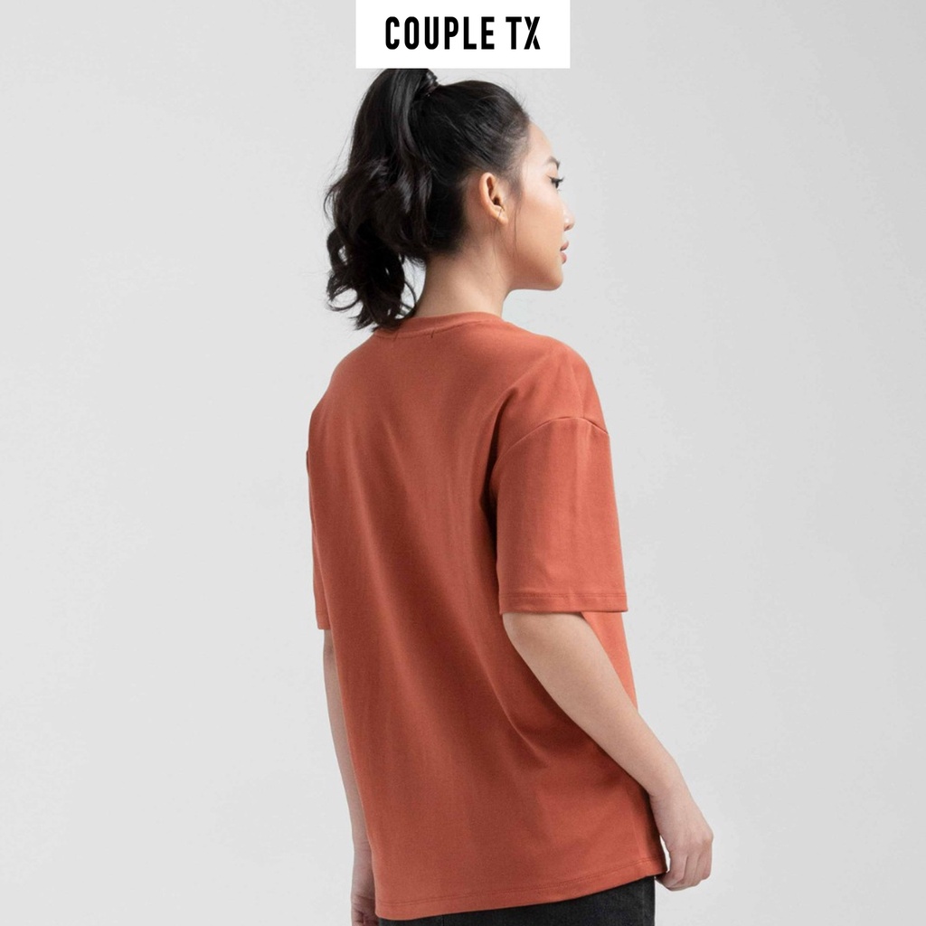 Áo Thun Nữ Couple TX Relax Fit In Graphics Liberty Club WTS 2220